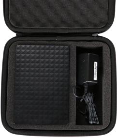 img 1 attached to 📦 Durable LTGEM Hard Case for Seagate Expansion 2TB-8TB Desktop External Hard Drive USB 3.0 – With Customizable Foam, Cable & Charger Storage – Black