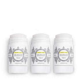 img 1 attached to 🏋️ Lavanila Sport Luxe Set - 3 Pack of Aluminum-Free, Vegan, Clean, and Natural Deodorants (1 oz each)