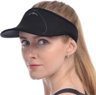 ushake sports sun visor for men or women in golf, running, jogging, tennis, hiking – enhance your performance! логотип