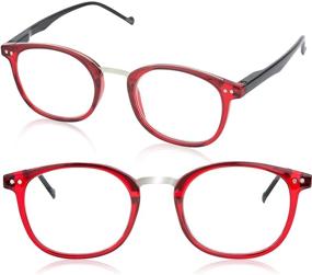 img 3 attached to Modern Clear Readers for Men 👓 - Style Eyes Accessories for Sunglasses and Eyewear