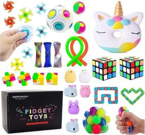 img 4 attached to 🎉 Sensory Fidget Toys Set: Perfect Party Favor for All Ages