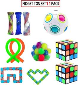 img 3 attached to 🎉 Sensory Fidget Toys Set: Perfect Party Favor for All Ages