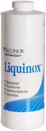 🧽 alconox 1232-1 1232 liquinox anionic critical cleaning liquid detergent - 1 quart bottle: highly efficient cleaning solution logo