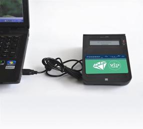img 2 attached to Fongwah E7-UC-13-B0 USB Smart Card Reader for ISO14443A Contactless Cards (13.56MHz), ISO7816 Contact Cards, 2PCS 4442 Cards, 2 M1 Cards, Free SDK Download