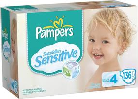 img 1 attached to Pampers Swaddlers Sensitive Diapers Count