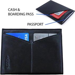img 2 attached to 🛂 Dash Co Minimalist Passport Wallet