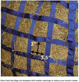 img 1 attached to 🐴 Derby Originals Easy-Feed Patented Four-Sided Slow Feed Horse Hay Bag | One-Year Warranty