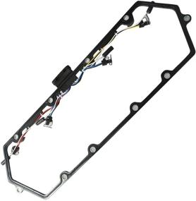img 3 attached to 🔧 Enhanced SEO: Valve Cover Gaskets + 8 Glow Plugs + BK Relay & Inner Injector Glow Plug Harness Compatible with 7.3L Ford F250 F350 E250 E350 Diesel Powerstroke 1999-2003 (615-201, F81Z-6584-AA)