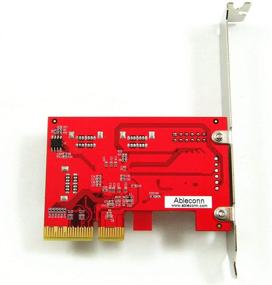 img 2 attached to Ableconn PEX-SA156: High Performance 6-Port SATA 6G Host Adapter Card with AHCI 6Gbps, PCIe 3.0, and Low Profile Design - Perfect for Expanding Your Storage