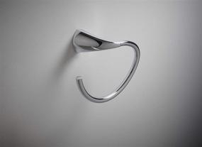 img 2 attached to 🚽 KOHLER Alteo Collection Bathroom Towel Ring in Polished Chrome - K-37057-CP