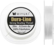 miyuki dura line braided beading thread logo