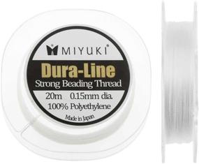 img 1 attached to Miyuki Dura Line Braided Beading Thread