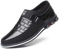 👞 classic driving moccasin loafers for businessmen: stylish slip-on men's shoes in loafers & slip-ons collection логотип