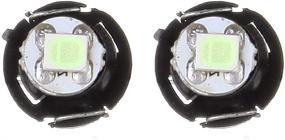 img 2 attached to ❄️ Ice Blue LED Bulbs for A/C Climate Control: cciyu 6 Pack T4/T4.2 Neo Wedge Lights