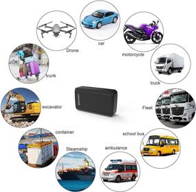 img 2 attached to 📍 Magnetic GPS Tracker: Realtime Fleet Management & Accurate Location Device with Long Standby - Car/Vehicle/Van Truck, 4000mah, Geo-Fence, Voice Monitor - Free APP