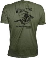 👕 подлинная винтажная графическая военная одежда и рубашки winchester для мужчин логотип