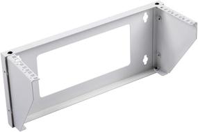 img 4 attached to 📶 White 3U Kenuco 19 Inch Steel Vertical Server Rack - Wall Mountable for Efficient Storage Solution