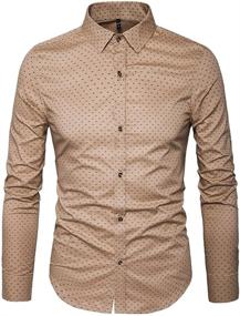 img 4 attached to 👕 MUSE FATH Green L Men's Clothing - Printed Shirt 100 - Shirts