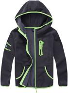 m2c polar fleece hoodie jackets boys' clothing logo