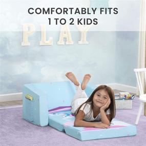 img 2 attached to 🪑 Cozee Flip Out Chair by Delta Children: Optimal Kids' Furniture Solution