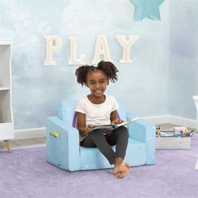 img 3 attached to 🪑 Cozee Flip Out Chair by Delta Children: Optimal Kids' Furniture Solution