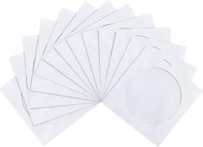 img 4 attached to 📦 Pacific Mailer - Heavy Weight CD DVD Envelope Sleeves with Window Cut Out and Flap, Premium Thick Paper [Pack of 1000, 120g]