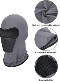 img 1 attached to 🎭 Sumind Men's Balaclava: Ultimate Protection for Outdoor Adventurers