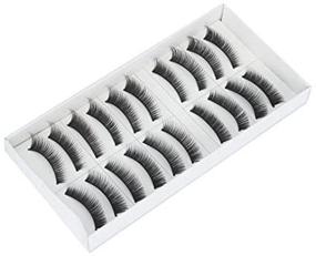 img 1 attached to 10 Pairs of False Fake Eyelashes, Set #385a by TheWin