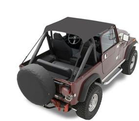 img 2 attached to Top-rated Bestop Traditional Bikini Top: Perfect Fit for 1976-1991 CJ7/CJ8 & Wrangler Models