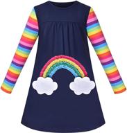 ❄️ snowman holiday girls' clothing and dresses with festive sleeves logo