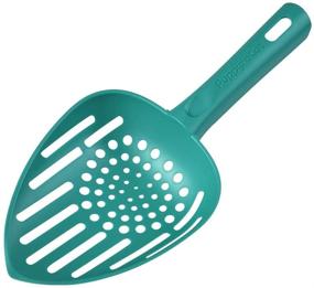 img 4 attached to 🐱 PUPPYROCAT Cat Litter Shovel: Efficient Corner Cleaning with Sturdy Plastic, Different Sized Holes, Light & Durable Sifter