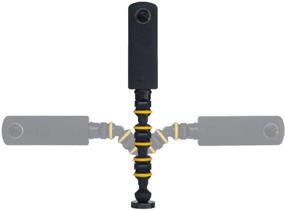 img 2 attached to 📷 Grifiti Nootle Recon 5 Flex Arm Leg Magnetic Camera Mount Stand with 6-Inch Flex Leg - Secure and Versatile Mount for Cameras, Arlo, Theta, Video - Attach to Steel or Other Magnetic Surfaces