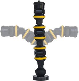 img 4 attached to 📷 Grifiti Nootle Recon 5 Flex Arm Leg Magnetic Camera Mount Stand with 6-Inch Flex Leg - Secure and Versatile Mount for Cameras, Arlo, Theta, Video - Attach to Steel or Other Magnetic Surfaces