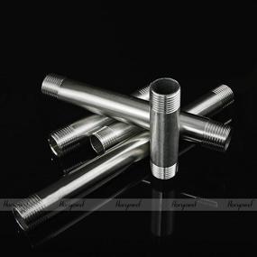 img 1 attached to 🔩 Stainless Steel Threaded Fittings - Horiznext Nipple