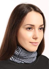 img 4 attached to 🧣 Fleece Neck Warmer for Women by Tough Headwear - Essential Winter Accessory