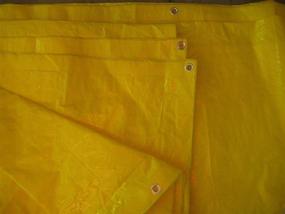 img 2 attached to High Visibility Yellow Tarp 6X20