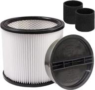 🔍 ktsim cartridge filter replacement & lid set for shop-vac 90350, 90304, 90333, 90585 foam filter - fits wet/dry vacuums 5 gallon & above логотип