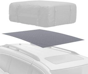 img 3 attached to BDK Anti-Slip Rooftop Cargo Mat - Protective Liner for Roof Cargo Bags - Non-Adhesive Rubber Grip with Scratch-Proof Cushioned Layer (RM-001)