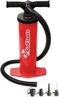 🔴 high-speed inflation manual air pump by gofloats - ideal for rafts, air mattresses, and sports balls - red, large логотип