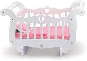 img 4 attached to 🛏️ Melissa & Doug Wooden Bedding in Inches