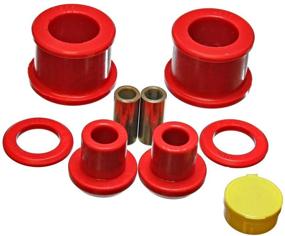 img 1 attached to High-Performance Rear Differential Bushing Set (Silver) by Energy Suspension - Model 7.1118R