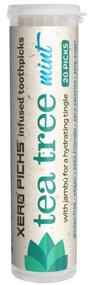 img 4 attached to 🌿 Xero Picks TEA TREE Infused Flavored Toothpicks: Fresh Breath & Minty Bliss - 20 Picks (1 Pack)