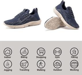 img 3 attached to AGTCARE Lightweight Sneakers Comfortable Breathable Men's Shoes