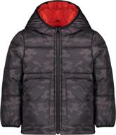 🧥 carters adventure bubble jacket black: the ultimate boys' clothing for jackets & coats logo