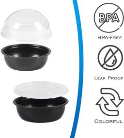 img 2 attached to EDI Disposable Plastic Portion Souffle Cups for Food Service Equipment & Supplies