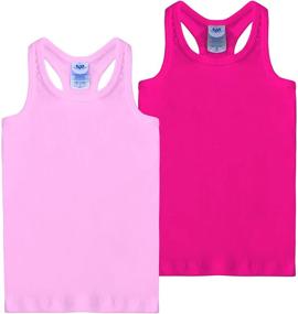 img 4 attached to 👚 FRESH TEE Girls Racer Tunic Tops for Girls' Clothing in Tees & Blouses