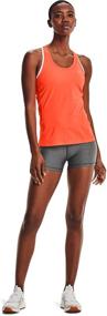 img 1 attached to 🩲 Enhanced Performance Women's HeatGear Mid Rise Shorty by Under Armour