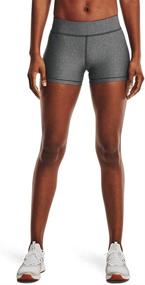 img 4 attached to 🩲 Enhanced Performance Women's HeatGear Mid Rise Shorty by Under Armour