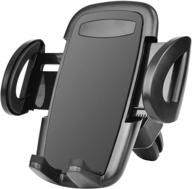 📱 takfox cell phone car mount holder for samsung galaxy s21 ultra s20 fe plus s10+ s9 s8 j7, note 20 ultra 10 9, a02s a12 a32 a42 a52 a72 a01 a11 a12 a21 a51 a715g - air vent car mount cradle, black logo