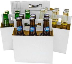 img 3 attached to Cardboard Carrier C Store Packaging White 24Pk